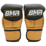 Guantes Danger de Cordón Negro Dorado Edicion Victor Belfort
