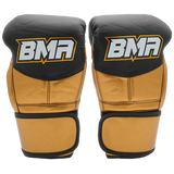 Guantes Danger de Cordón Negro Dorado Edicion Victor Belfort