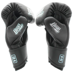 Guantes Danger de Velcro Negro Edicion Victor Belfort