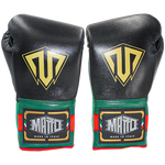 Guantes Matto Cordón Edizione Santo Graal Negro Palma Verde