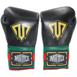 Guantes Matto Cordón Edizione Santo Graal Negro Palma Verde