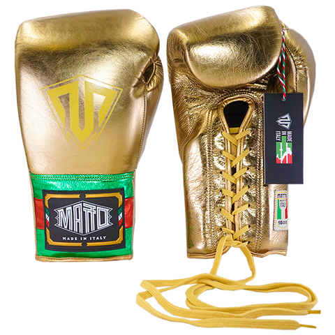 Guantes Matto Cordón Dorado