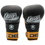 Guantes MMA Training Danger Negro Dorado