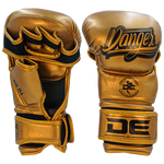 Guantes MMA Training Danger Dorado