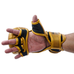 Guantes MMA Training Danger Dorado