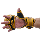 Guantes MMA Training Danger Dorado