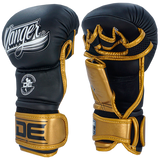 Guantes MMA Training Danger Negro Dorado