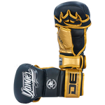 Guantes MMA Training Danger Negro Dorado