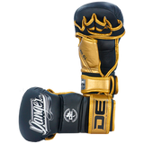 Guantes MMA Training Danger Negro Dorado