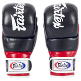 Guantes MMA Training Fairtex FGV18 Negro Rojo