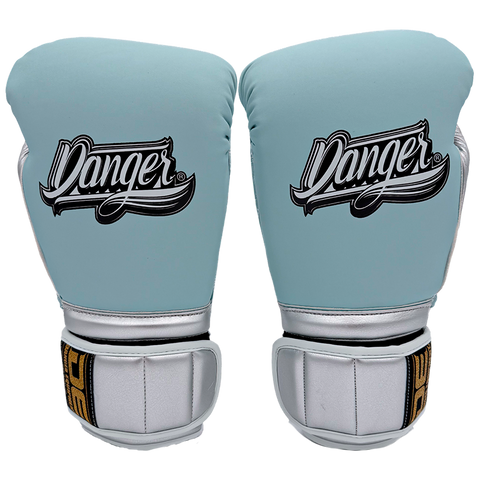 Guantes Danger Mexican Velcro Baby Blue