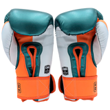 Guantes Danger Mexican Velcro Viridian Naranja