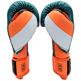 Guantes Danger Mexican Velcro Viridian Naranja