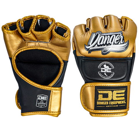 Guantes MMA Danger Dorado