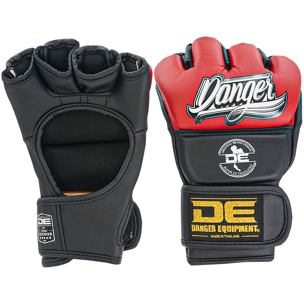 Guantes MMA Danger Rojo – The Cage Fight Shop