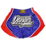 Thai Short Danger Azul Rojo