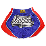 Thai Short Danger Azul Rojo