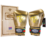 Guantes Matto Velcro Dorado