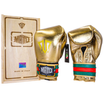 Guantes Matto Velcro Dorado