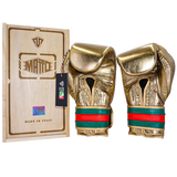 Guantes Matto Velcro Dorado
