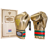 Guantes Matto Velcro Dorado