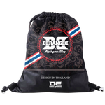 Guantes Deranged Carbon Celeste