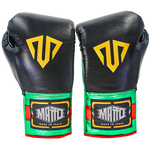 Guantes Matto Cordón Italia Pride Negro Palma Verde