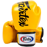 Guantes Fairtex Deluxe Tight-Fit Yellow