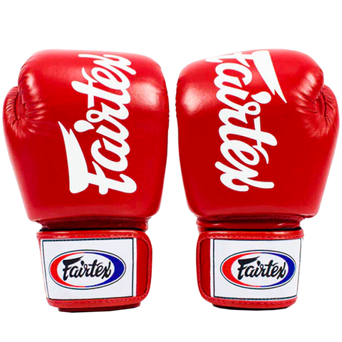 Guantes Fairtex Deluxe Tight-Fit Red