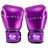 Guantes Fairtex Metalicos Purpura