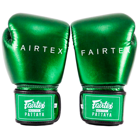 Guantes Fairtex Metalicos Verde