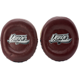 Mitts Danger MX Cuero Vino Dorado Metalico