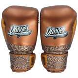 Guantes Danger Evolution Brown Python and Gold