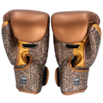 Guantes Danger Evolution Brown Python and Gold