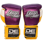 Guantes Danger MX Cuero De Velcro Lakers Edition